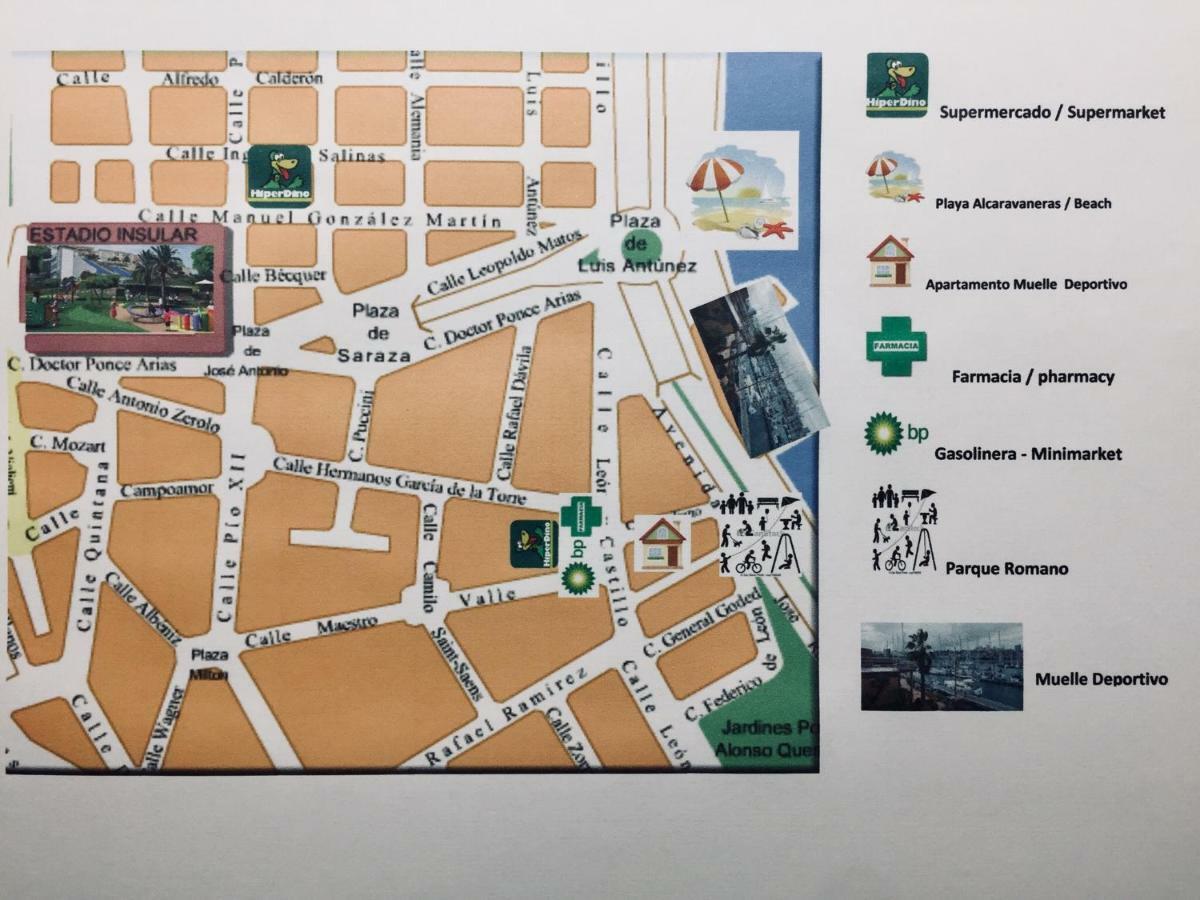Apartamento Muelle Deportivo ลาสปัลมาส เด กรานคานาเรีย ภายนอก รูปภาพ